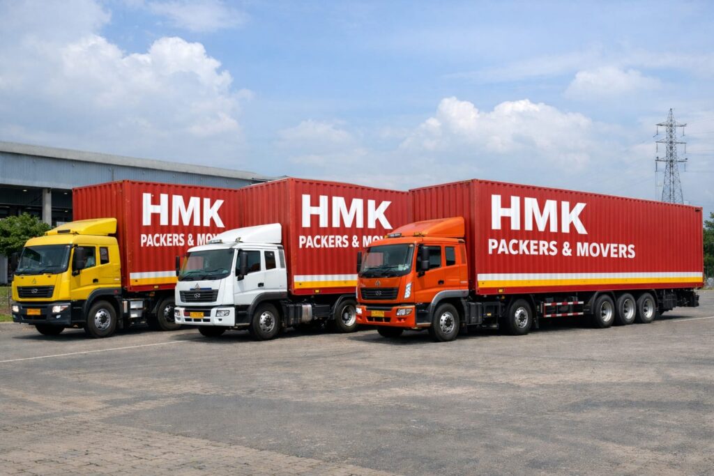 Top Packers and Movers in chennai | HMK Packers and movers Lorry image