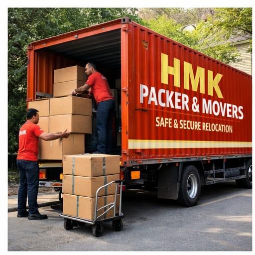 Good Packers and Movers in chennai | HMK lorry and Labour loading image