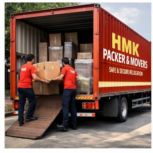 Good Packers and Movers in chennai | HMK lorry and Labour loading image